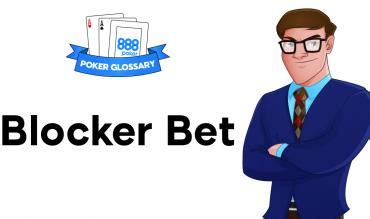 blocker bet poker|irwin block poker.
